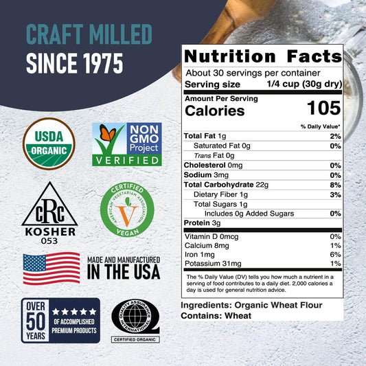 Organic Lily White All-Purpose Flour