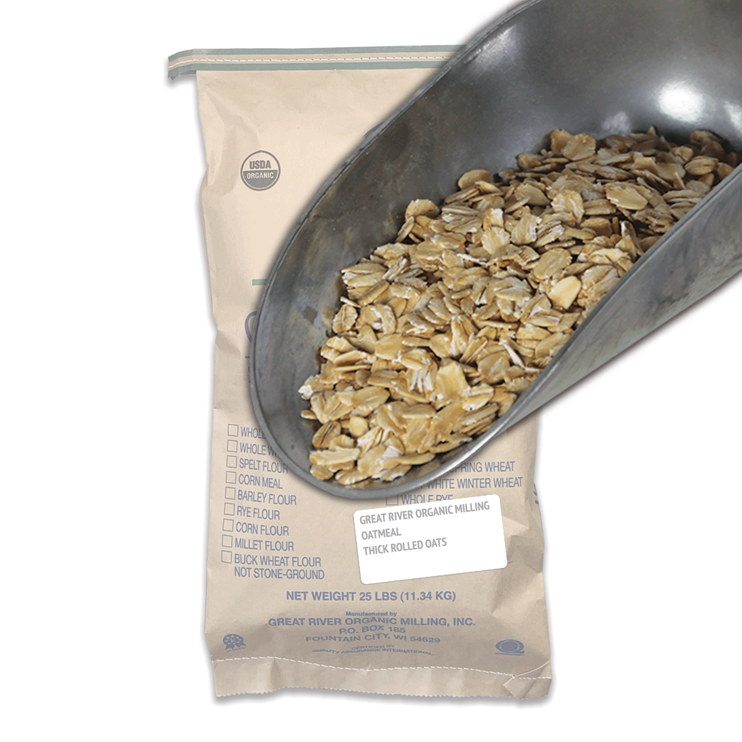 Organic Thick Rolled Oats