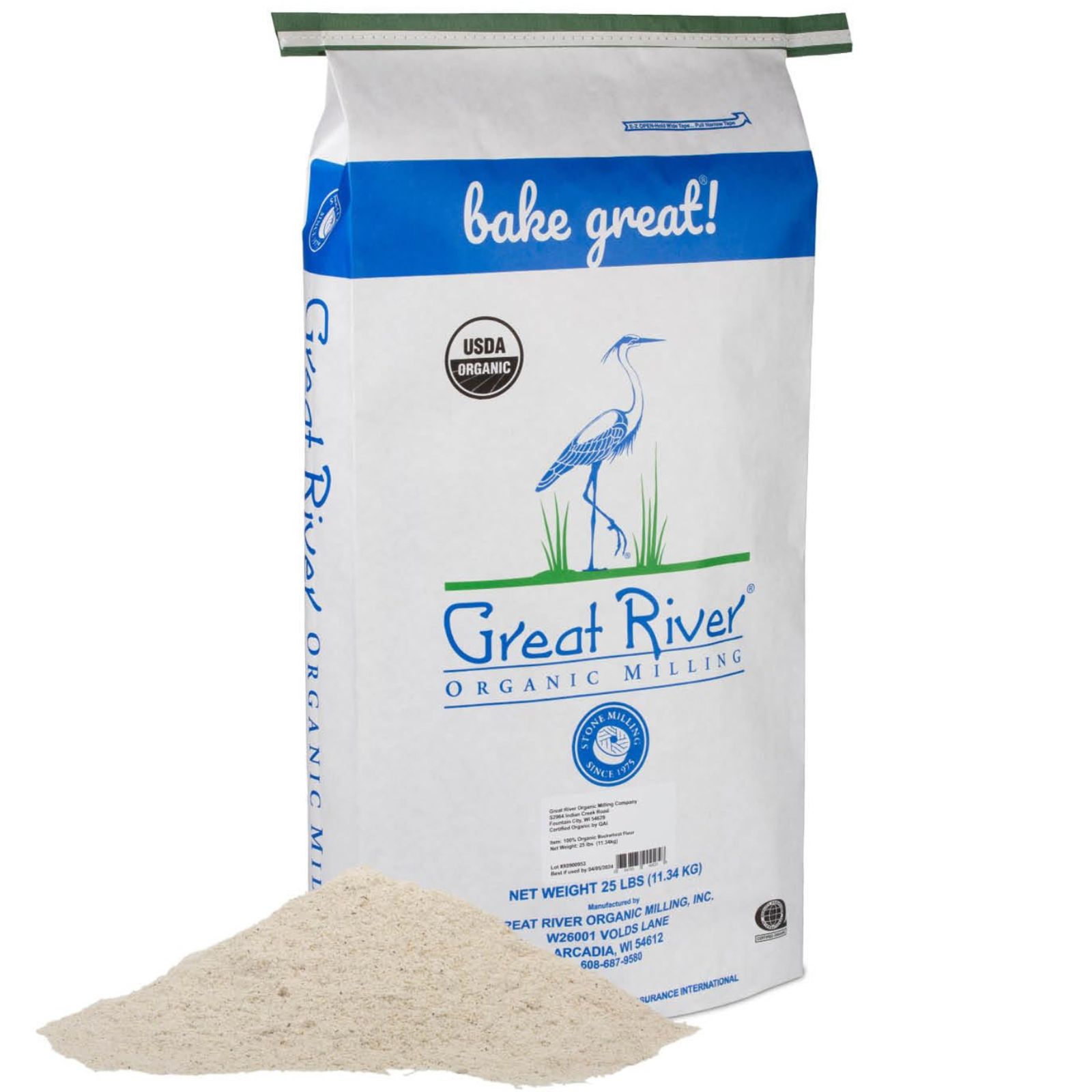 Great River Organic Milling Buckwheat Flour