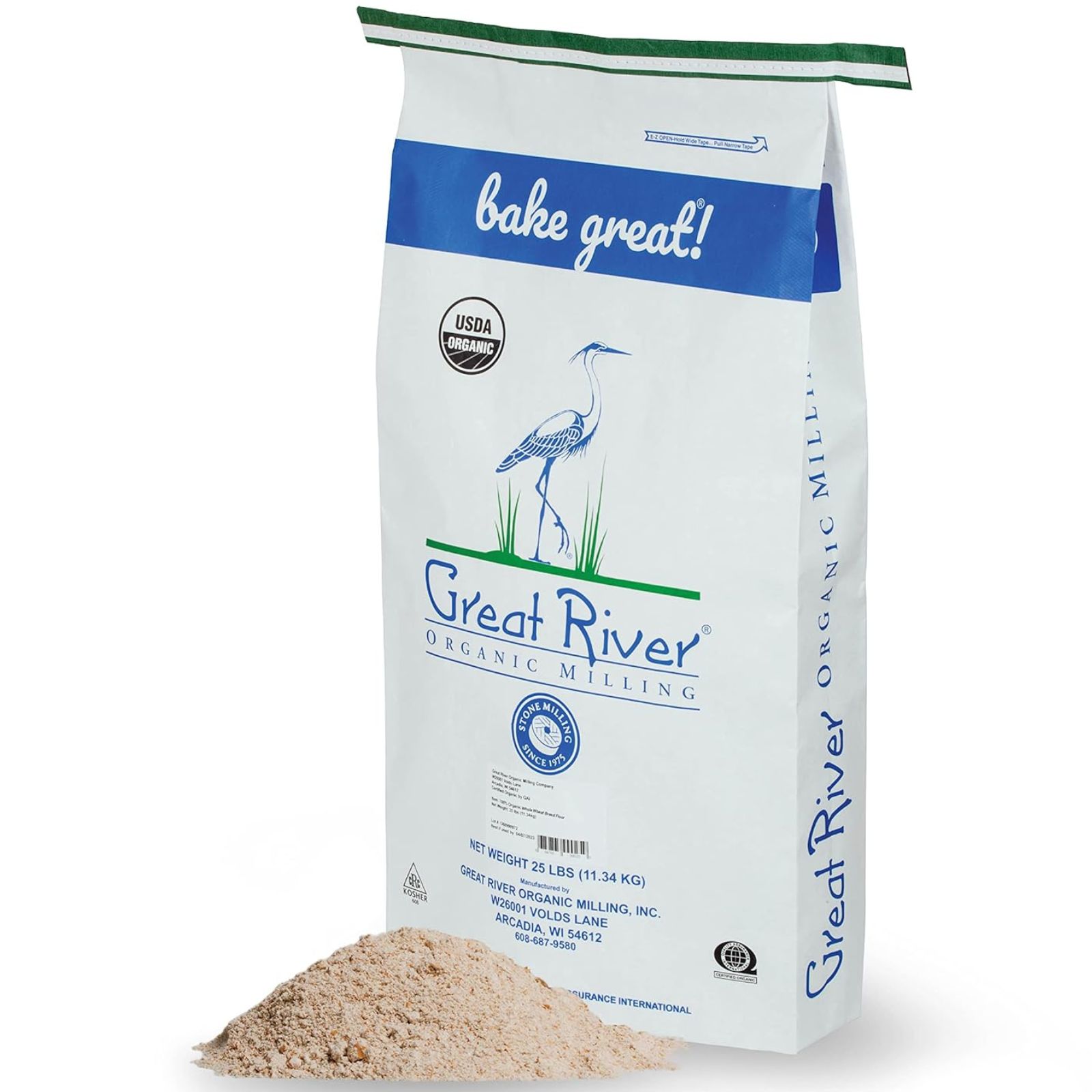 Great River Organic Milling Organic Spelt Flour