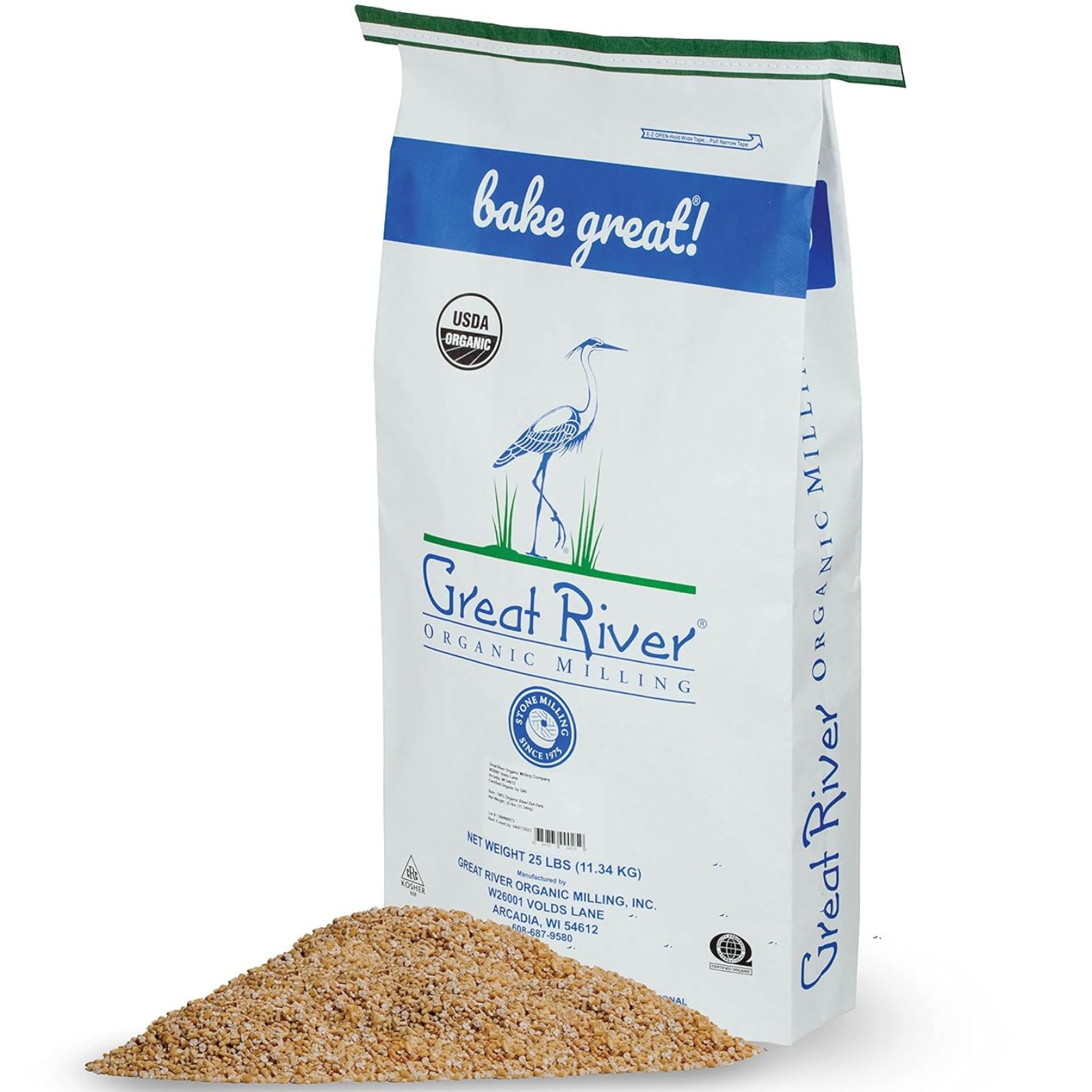 Great River Organic Milling Steel Cut Oats