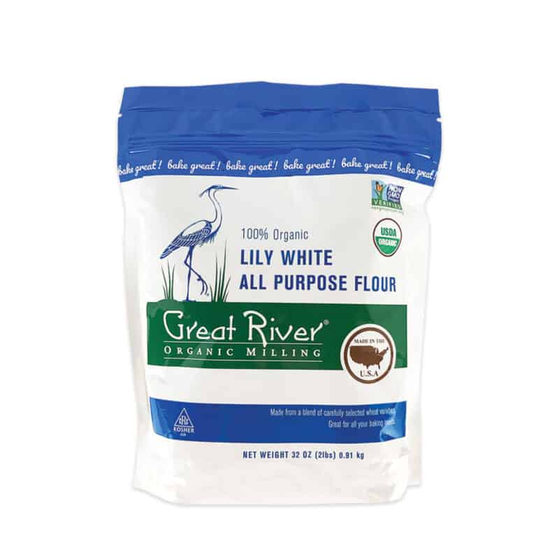 Organic Lily White Flour   ZIPPER ORG LilyWhite Flour 32oz Front 800x800 